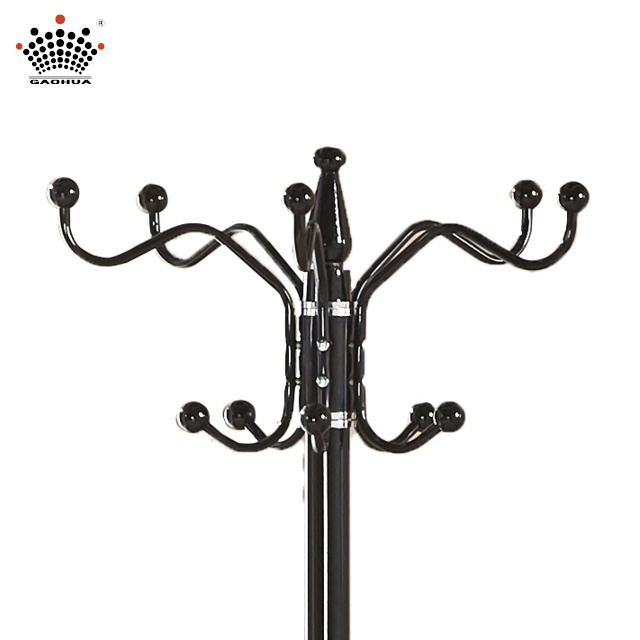 black white hat and coat stand with umbrella holder