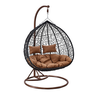 grey hanging egg chair cheap light brown swing double rattan  patio swings hanging egg chair with stand