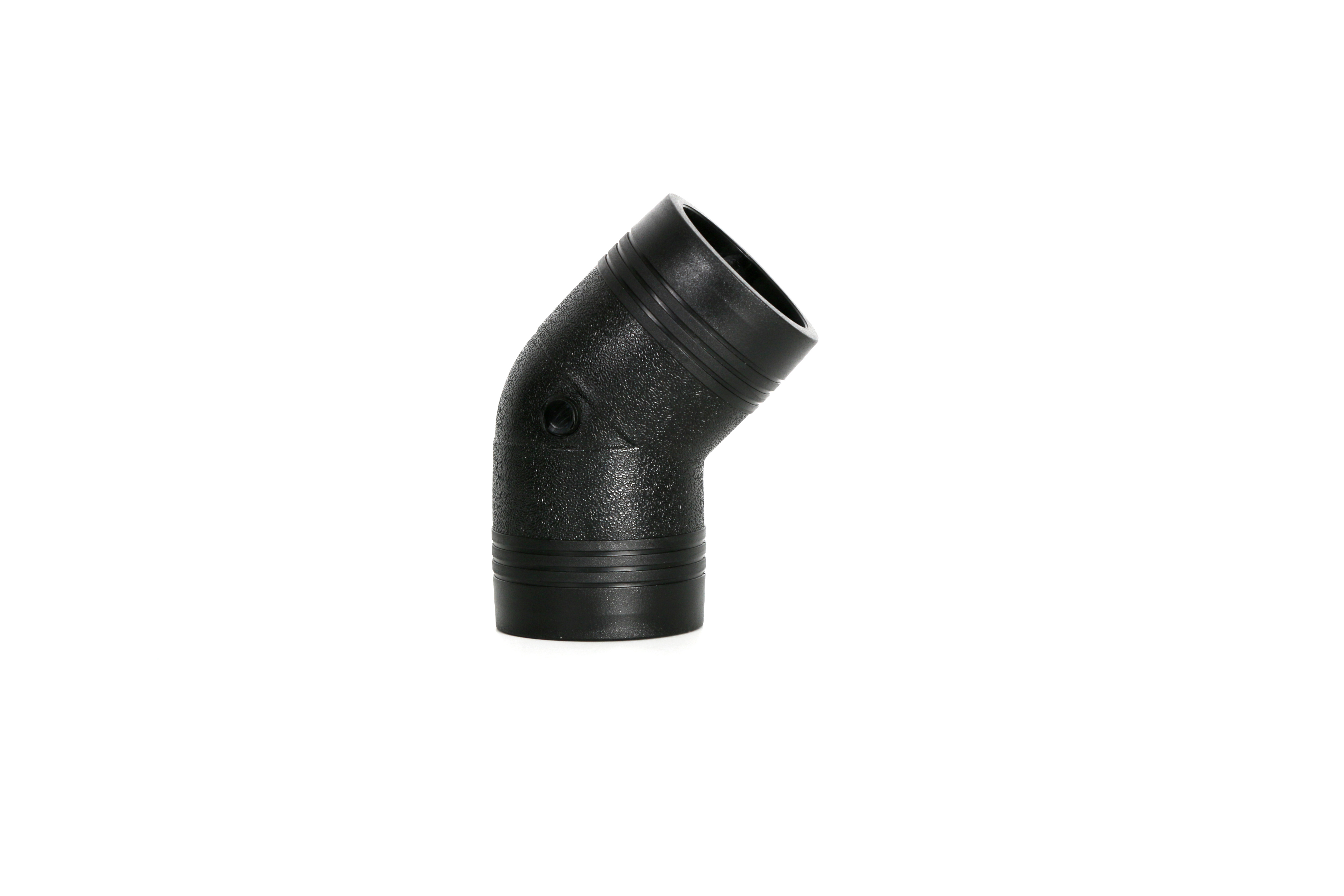 HDPE  Fittings 45 Degree Equal Elbow PE Bend fitting  For Water Supply