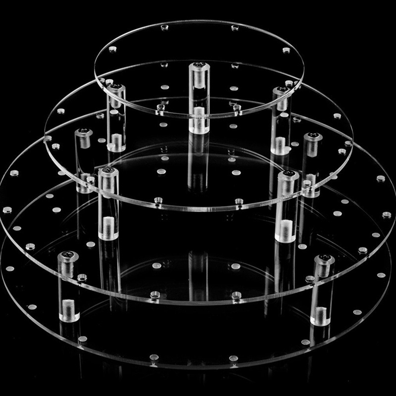 Four Tiers Transparent 35 Holes  Acrylic Lollipop Holder  Display Stand For Birthday Wedding  Party