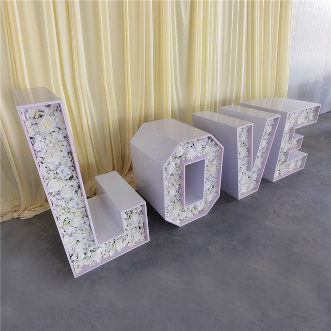 Sale Shower Baby Love Letter Table Acrylic Table for Wedding Event Decoration