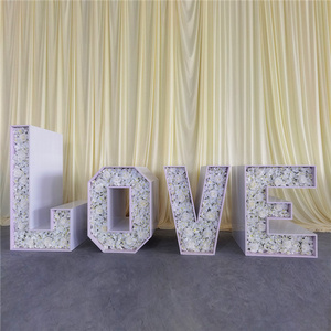 Sale Shower Baby Love Letter Table Acrylic Table for Wedding Event Decoration