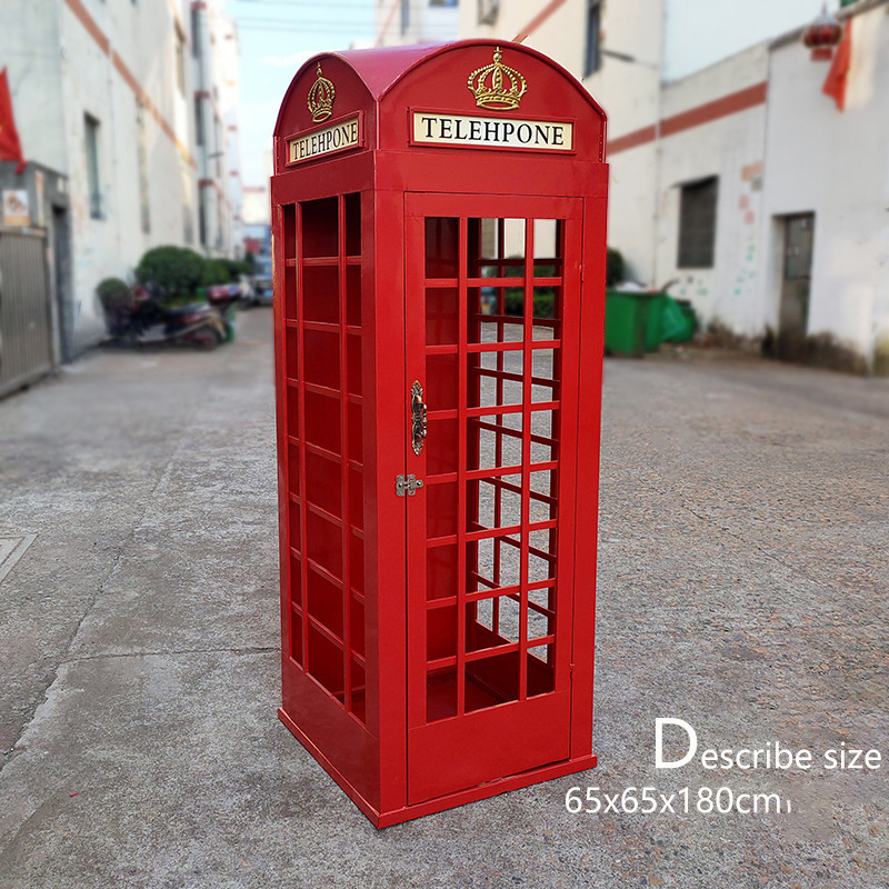 London Telephone Booth Antique Pink Floral Telephone Booth Wedding Decor Outdoor Telephone Booth