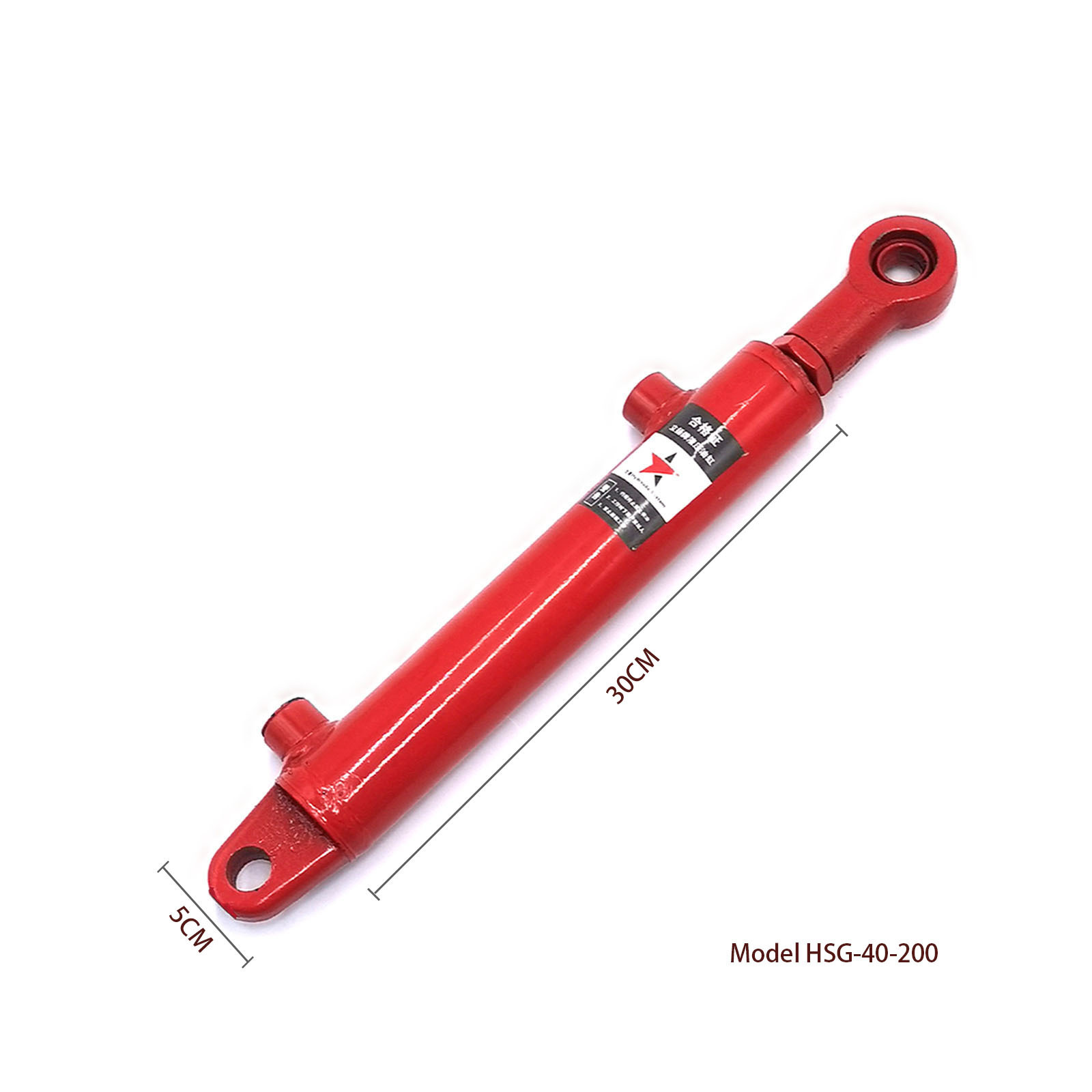 Hydraulic Cylinder Agriculture Machinery Parts Factory customized HSG hydraulic cylinder  Double Acting Hydraulic Ram