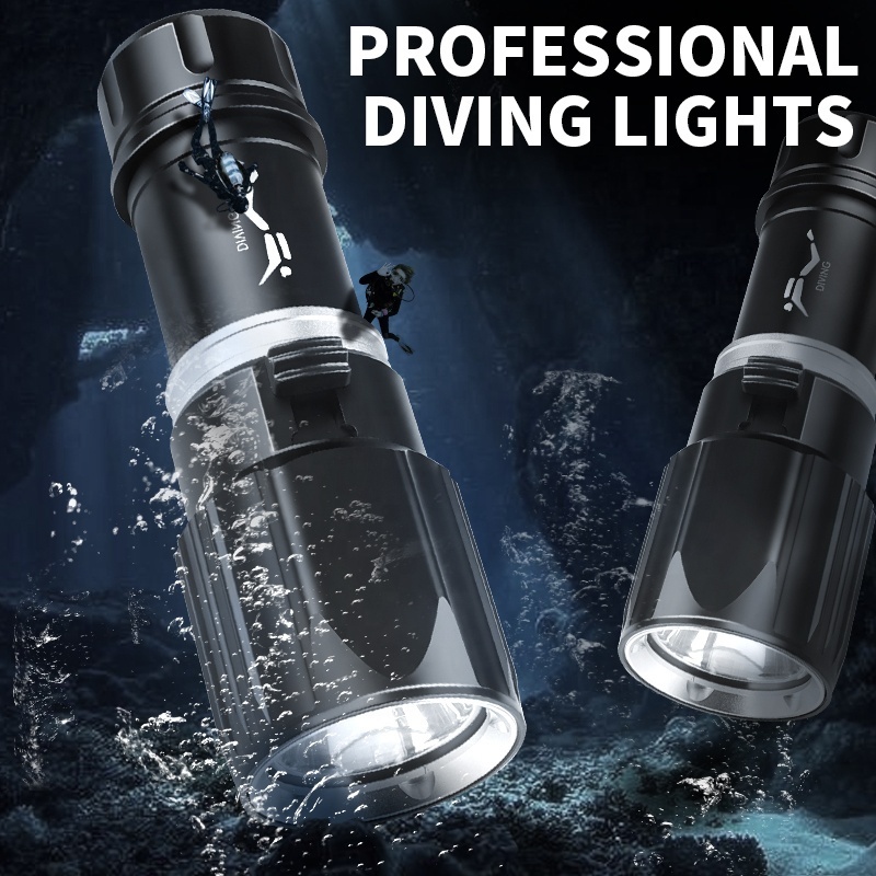 2024 NEW FACTORY Strong Light Xhp70 1000 lumen professional Diving Light Ipx8 Amphibious Flashlight With Wristband