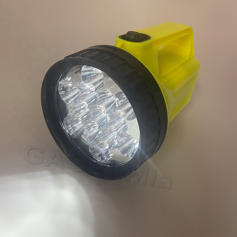 6V 13 LED  LANTERN SPOTLIGHT TORCH KRYPTON D BATTERY  OPERATED SPOT LIGHT  CAMPING LAMP SEARCHING LAMP