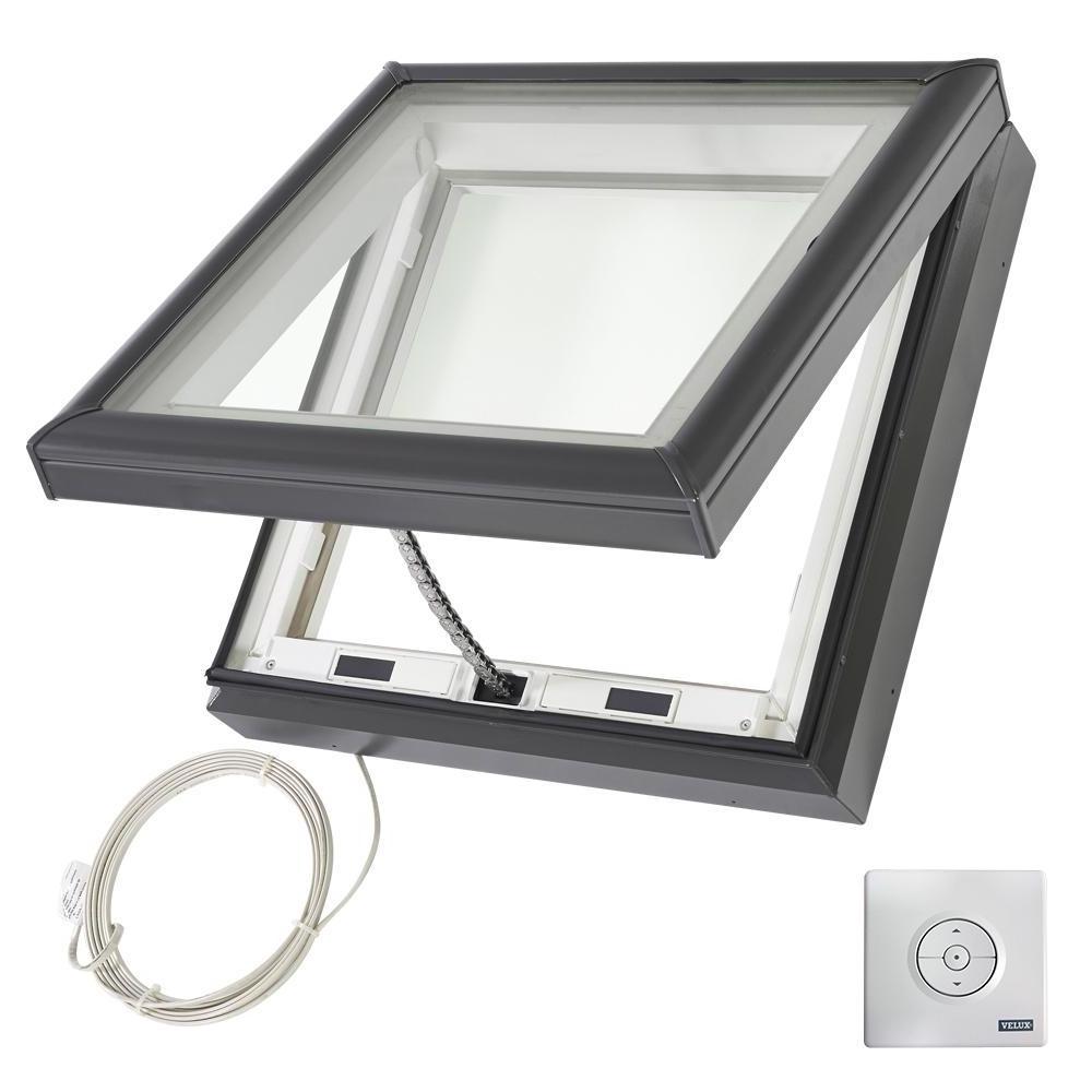 Gaoming Factory direct aluminum alloy sloped roof skylight motor surface roof attic sunroom electric artificial skylight