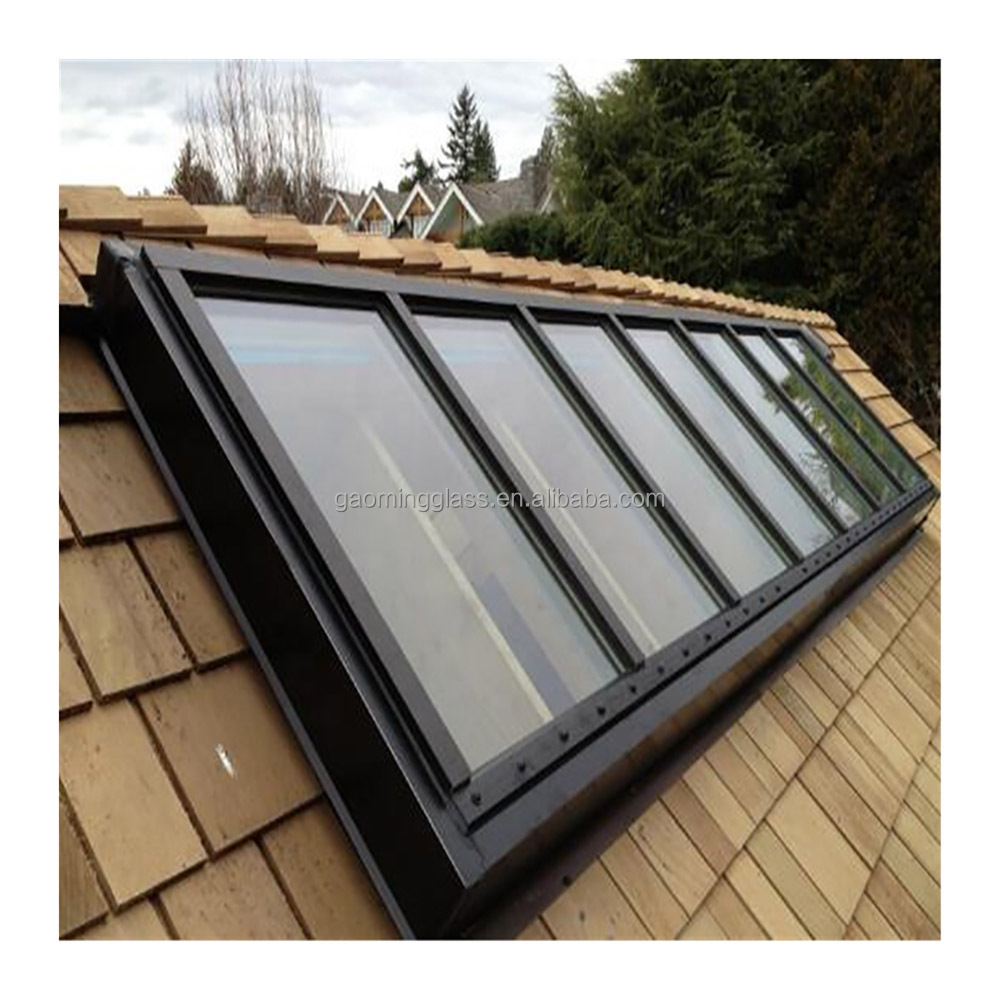 Gaoming aluminum triangle roof window skylight