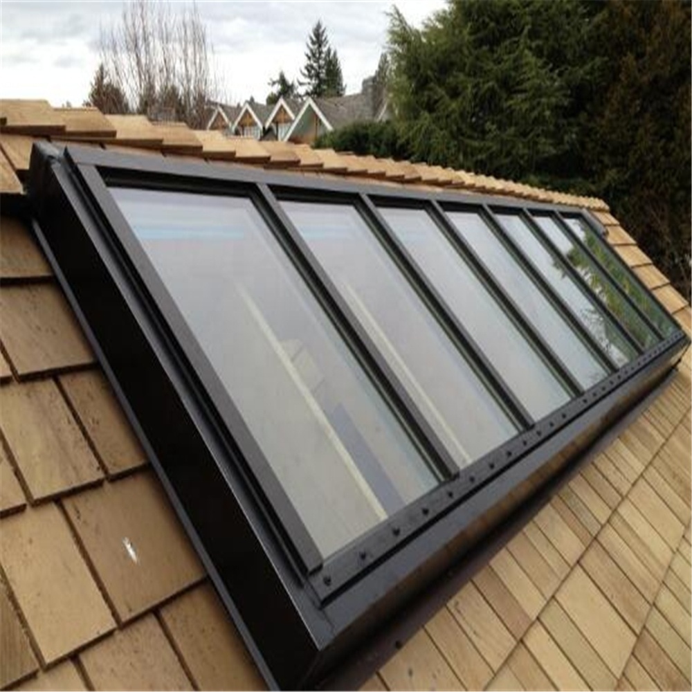 Gaoming Decorative tempered laminated glass skylight roof window