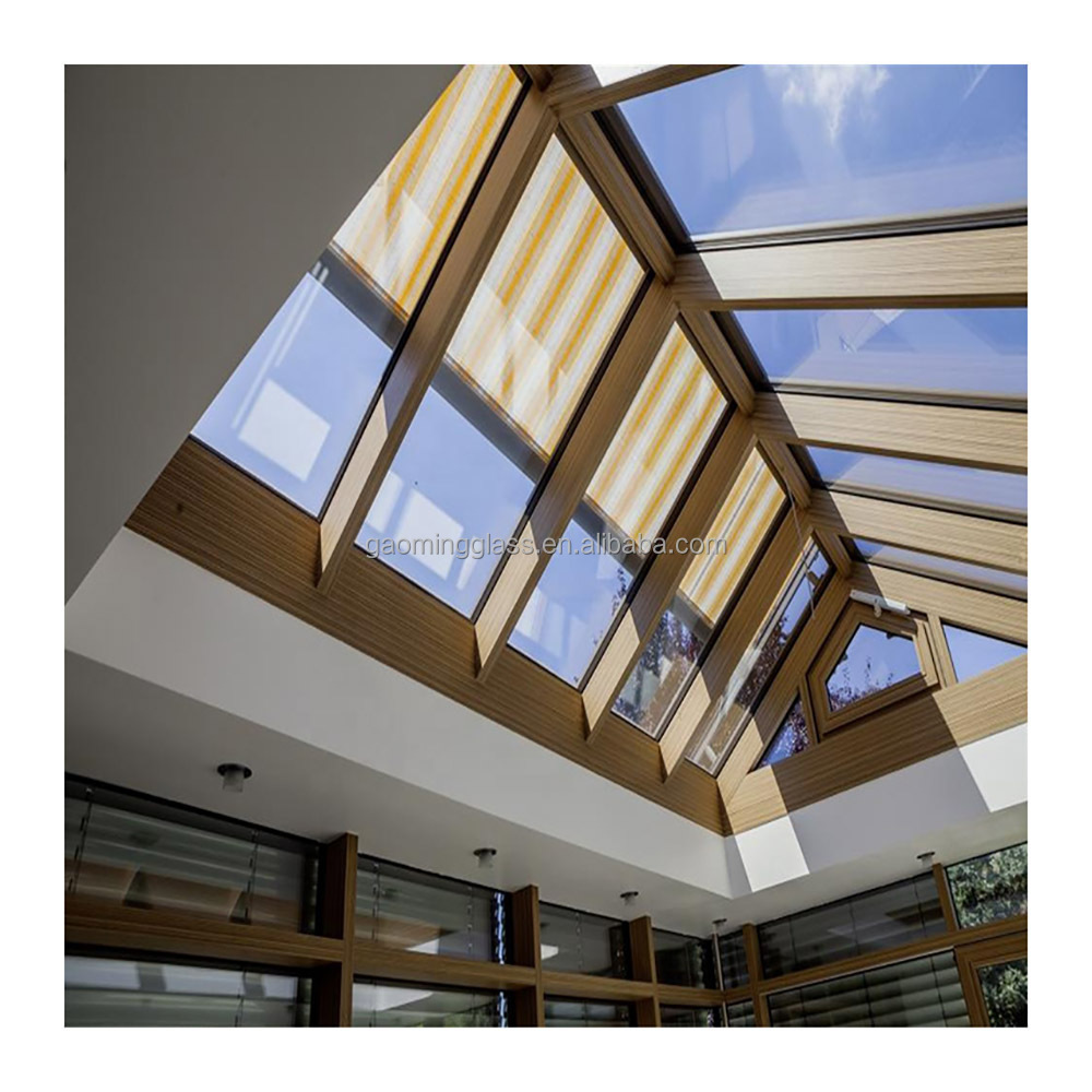 Gaoming aluminum triangle roof window skylight