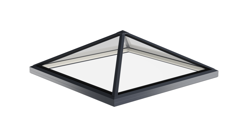 Gaoming Aluminum Frame Profile Skylight Loft Skylight Window Indoor Lighting Pyramid Shape Skylight