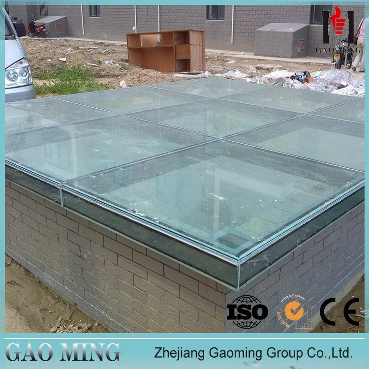 GM Sky Light Roof Tempered Glass Customized Aluminium Skylight System