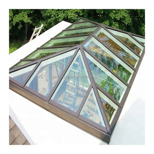 Gaoming aluminum triangle roof window skylight