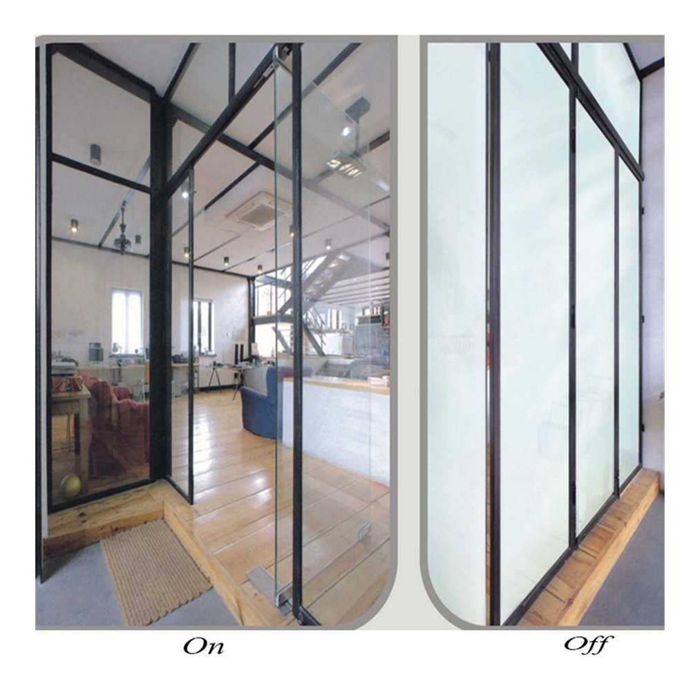 Office Companies, Shopping Malls, Hotels Electronic Pdlc Magic Switchable Smart Glass Film