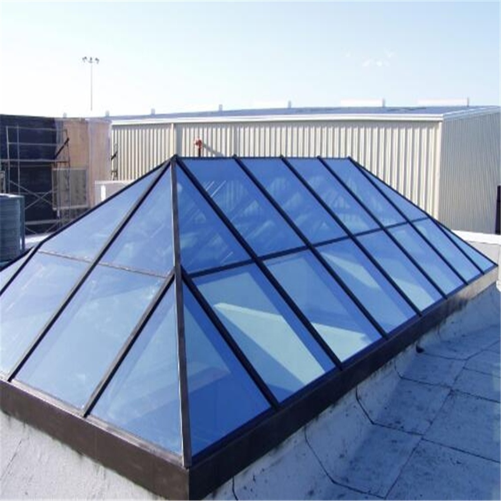 Gaoming Decorative tempered laminated glass skylight roof window