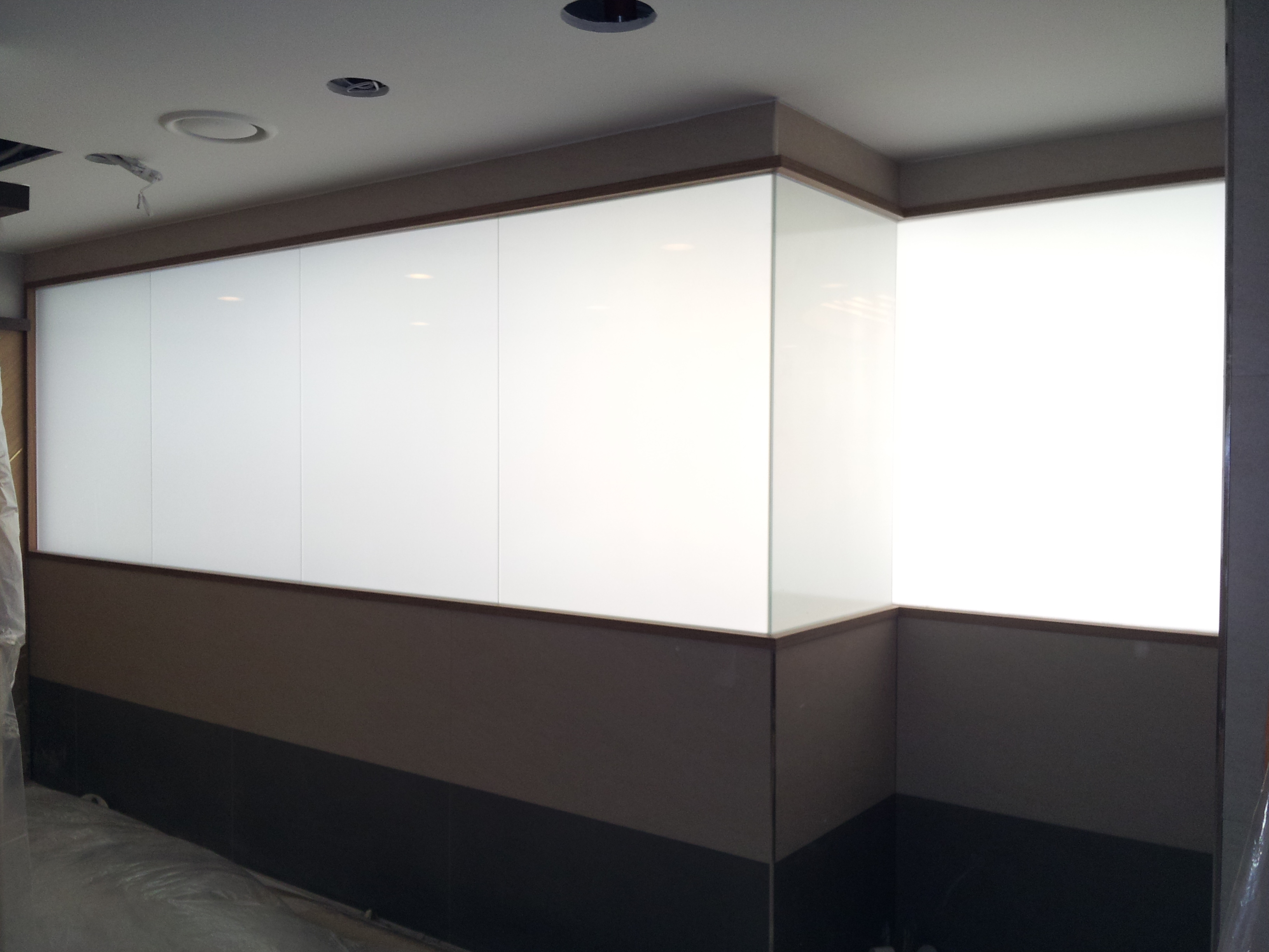 Gaoming Smart Glass Film Prices Pdlc Film For Office Partition Electric Glass Film