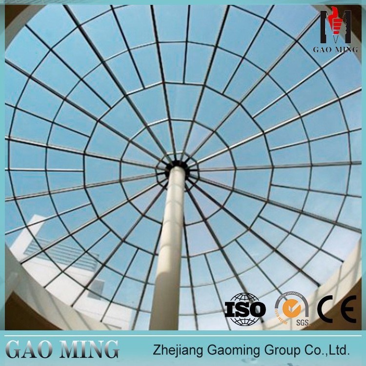 GM Sky Light Roof Tempered Glass Customized Aluminium Skylight System