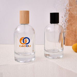 Wholesale Custom Unique Square 30 50 ml 30ml 50ml 100ml Luxury Empty Glass Spray Perfume Bottles Packaging Glass Bottle