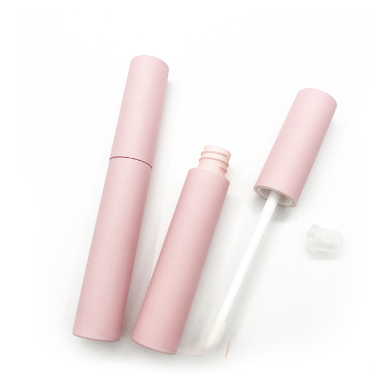 eyeliner empty bottle white cap lip gloss tubes plastic boxes for lip glosses silver  pink clear lip gloss tube mascara bottle