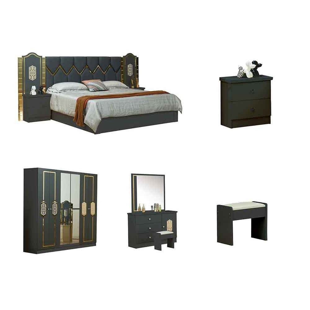 Bedroom Furniture Hotel Rooms Apartments Guesthouses Dressers Nightstands Master Bedroom Double Queen Beds Wardrobes