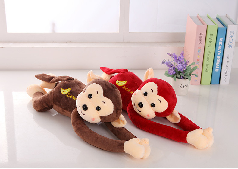 Plush Long Arm Monkey Stuffed Monkey Toys Stuffed Plush Monkey Long Arms Legs Crane Machine Toy