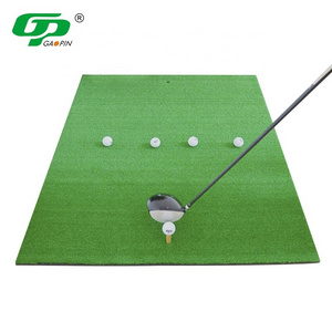 Factory Hot Sale Golf Training Mat for Practice Swing Indoor Outdoor 100X125CM Premium RealisticTurf Chipping Golf Mat