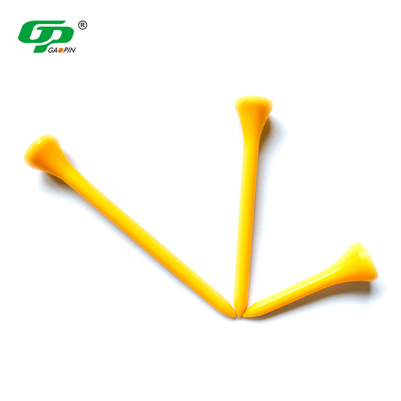 Wholesale Attractive Price Golf Tees Plastic Natural Custom Golf Tees 42 Mm 54 Mm 70 Mm 83 Mm High Quality Plastic Tee