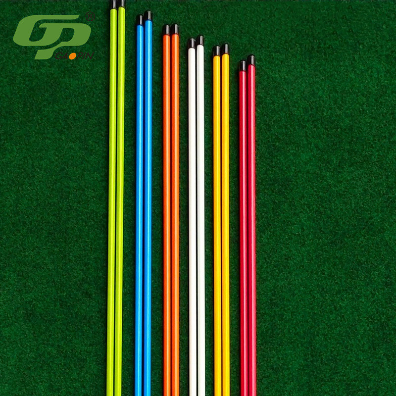 Wholesale Golf Training Aids Trainer Tour Sticks Color Logo Customized Golf Swing Trainer Golf Alignment Stick