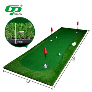 Professional Golf Practice Putting Green Mat Training Aid Mini Golf Artificial Grass Putting Green Mat For Outdoor Indoor Use