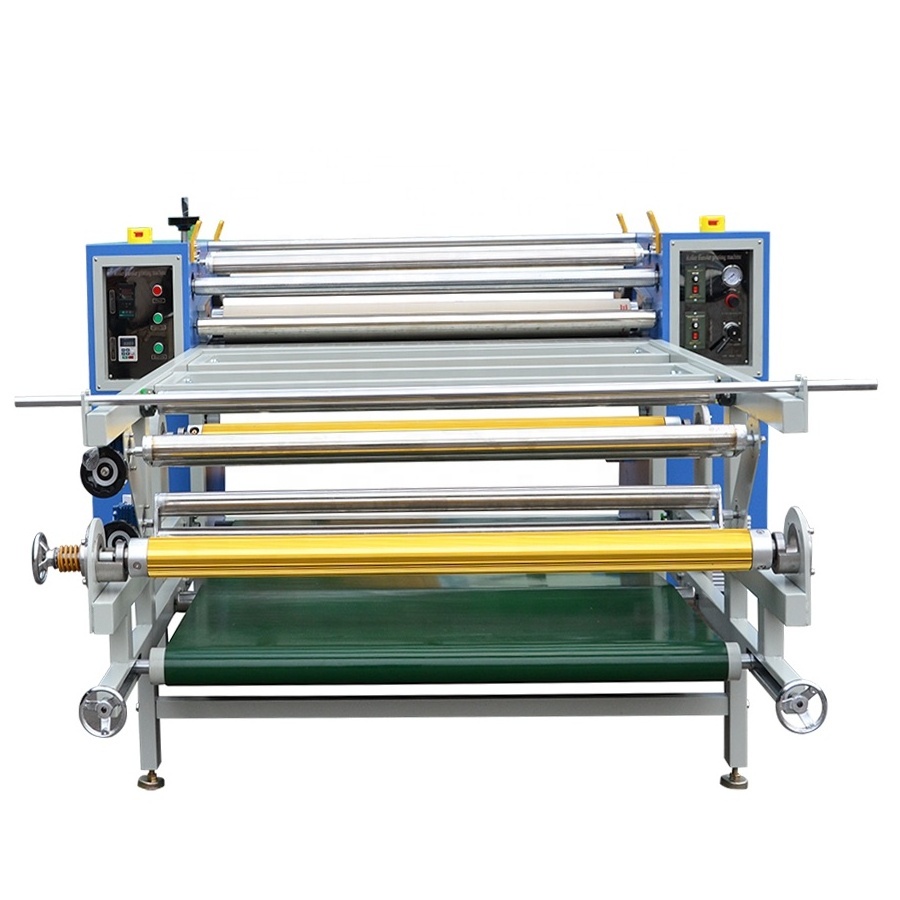 Manufacturer Update Mini Oil Roller Rotary Roll to Roll Hot  Lamination Carpet Pad high speed Heat Press Calander190cm