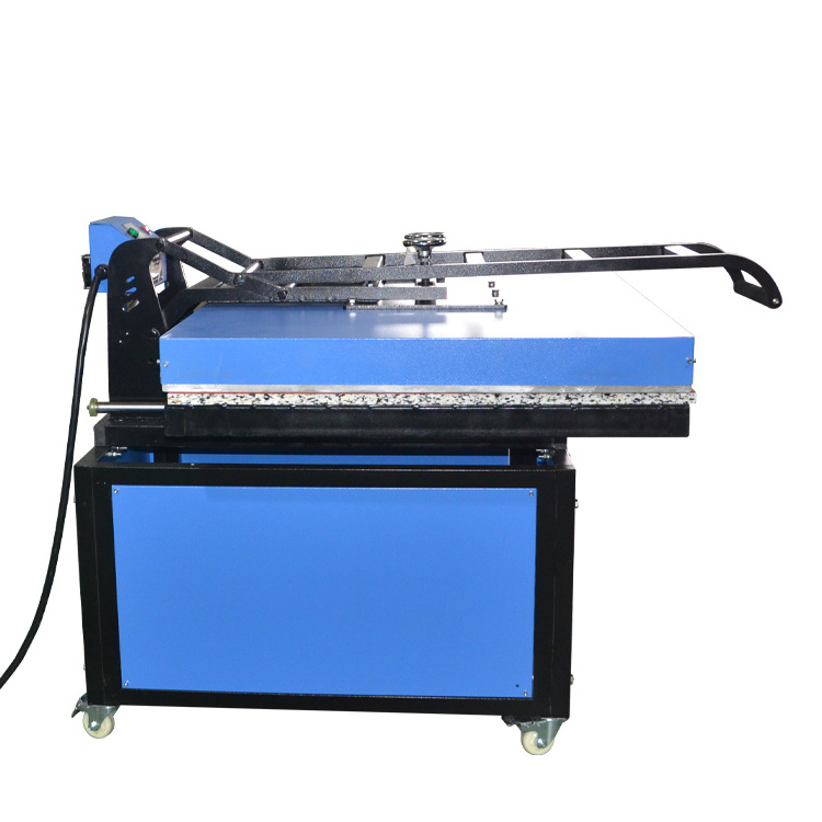 Wholesale High Quality large format 100*120 cm pull-out manual t shirt leather  heat press machine with lowest price