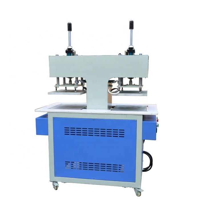 Prime Multi-purpose double hot pallets hydraulic emboss press leather logo heat press machine for t shirts DTF film