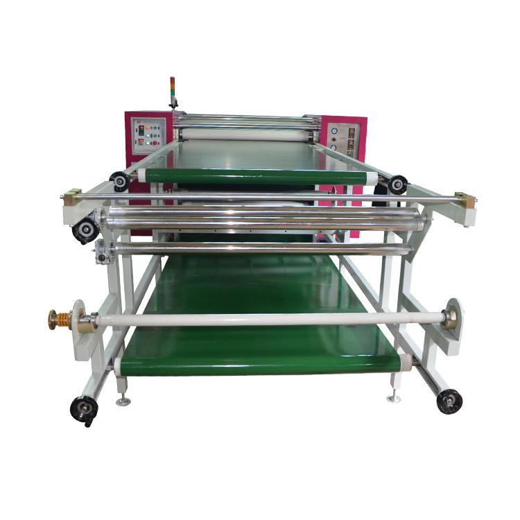 Oil Heated Industrial Garment Digital Printing Sportswear Roller Calender Heat Press Sublimation Machine