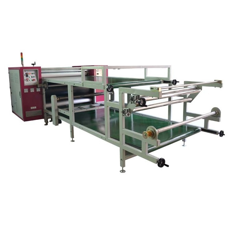 Oil Heated Industrial Garment Digital Printing Sportswear Roller Calender Heat Press Sublimation Machine