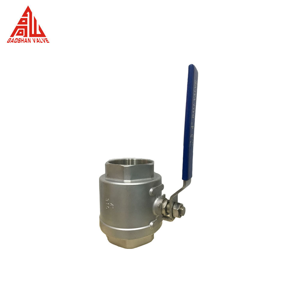 Ball Valve 1/4 1/2 3/4 1 2 3 4 Inch CF8M CF8 304 316 Stainless Steel 1000 WOG Thread 2PC Ball Valve