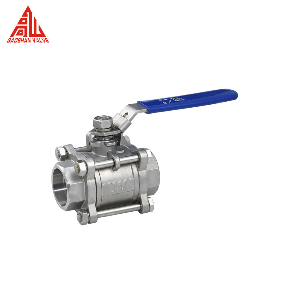 Ball Valve 1/4 1/2 3/4 1 2 3 4 Inch Thread BSP BSPT NPT 1PC 2PC 3PC Ball Valve 1000WOG