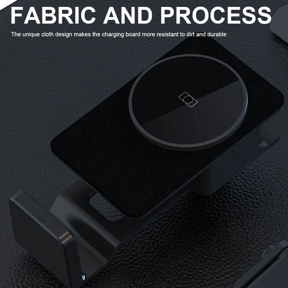 2024 New Products 3 In 1 Car Wireless Charger Holder 15W Wireless Charging Car Mount Fast Qi Wireless Car Charger