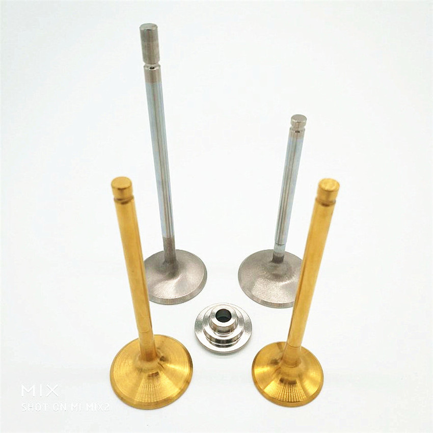 Race horse power Spring Ti Retainers and exhaust engine valves kits Fit Toyota Celica GTS 2ZZ 2ZZ-GE COROLLA 1.8L 3TC 1.6L 2TC