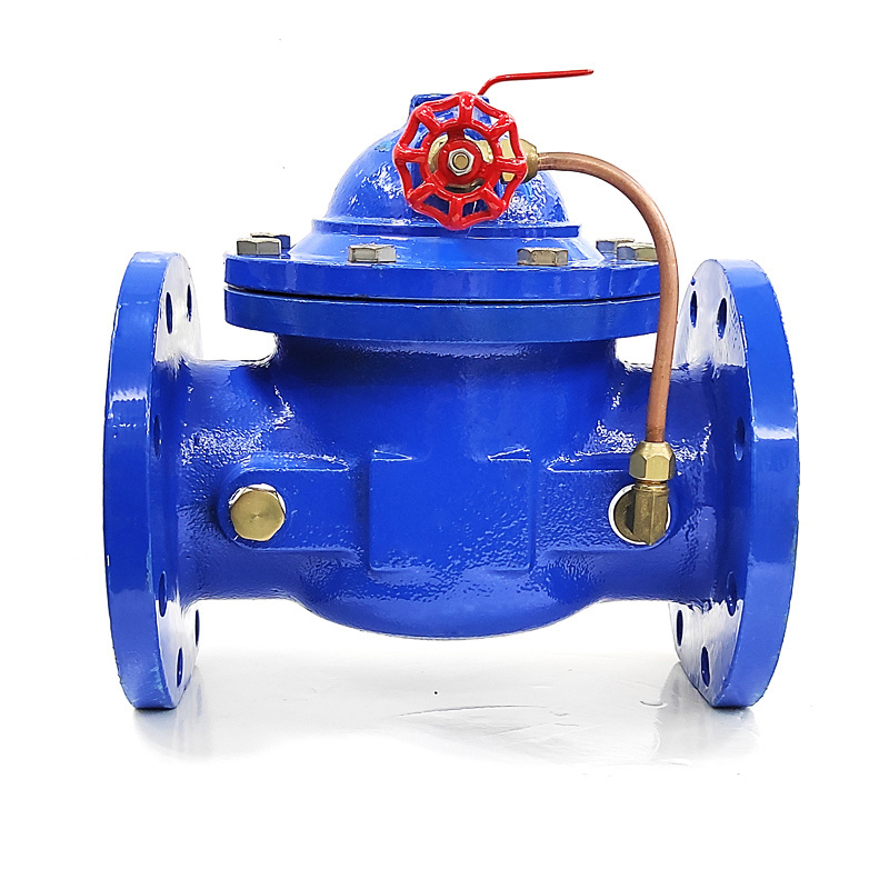 Gaote Brand Flange end Ductile Iron hydraulic control Float Valve for Water Tank