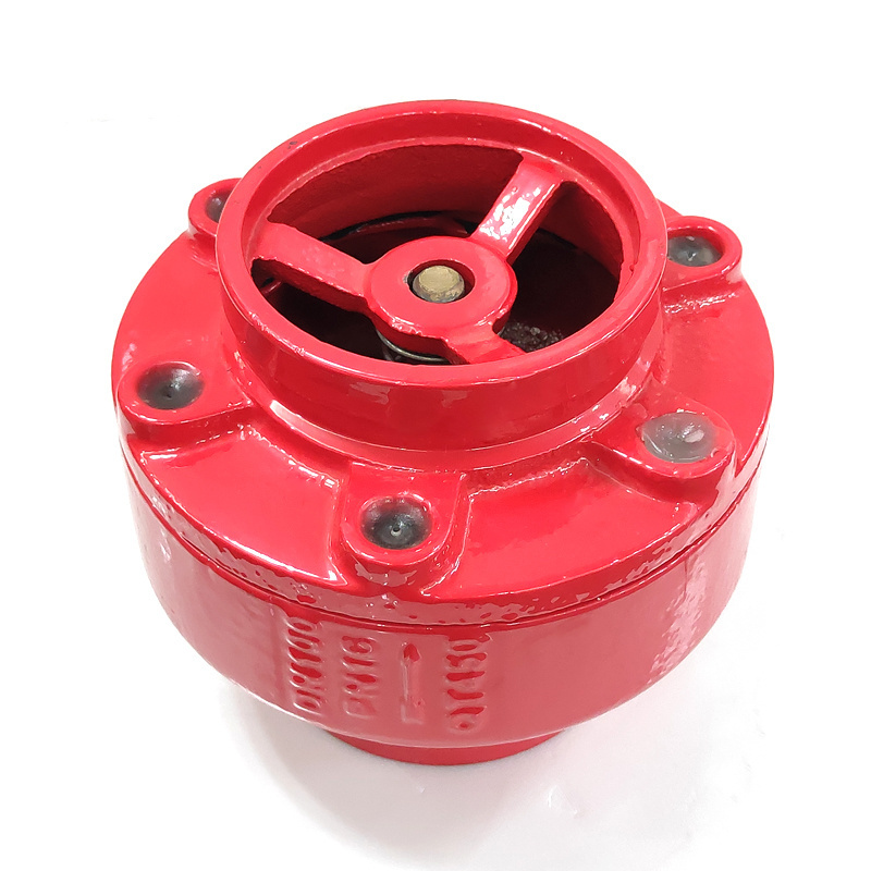 GAOTE brand grooved sound elimination ductile iron lift check valve for water fire fighting