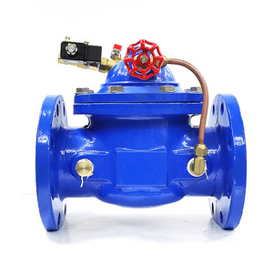 Low price New product 106X Flange Ductile Iron Diaphragm Electric Solenoid remote control float valve