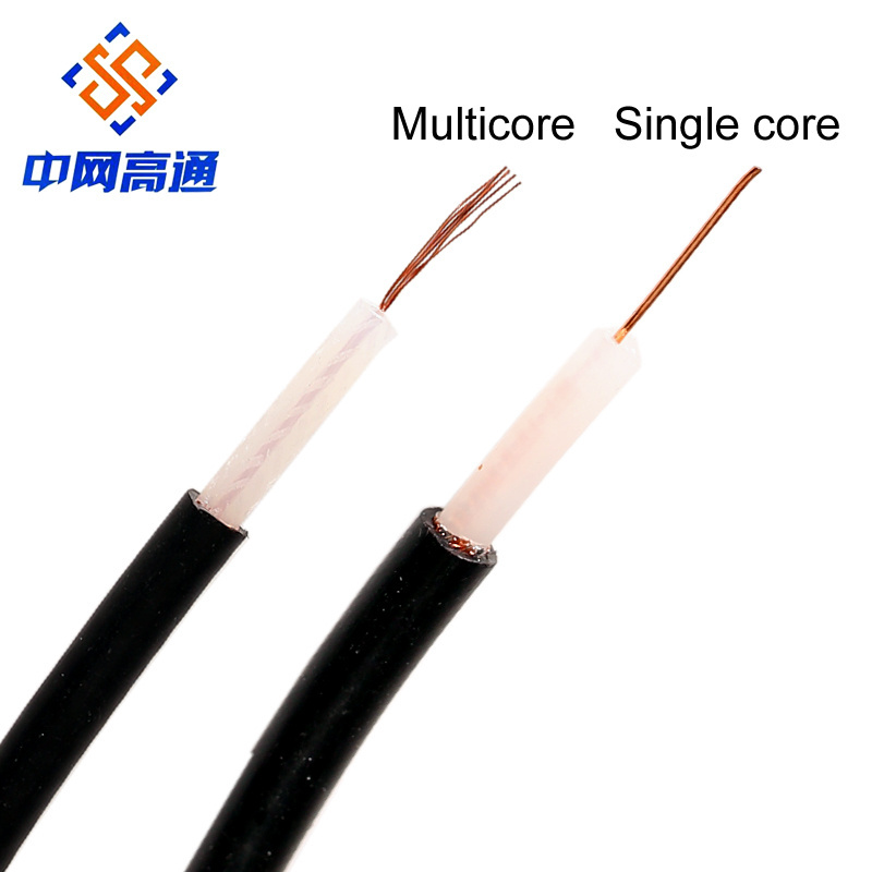 High Transmitting CCTV Cable syv 75-5 Coaxial Cable RG59 RG59+2C RG6 RG6+2C 3C2V RG11 Coaxial Cable