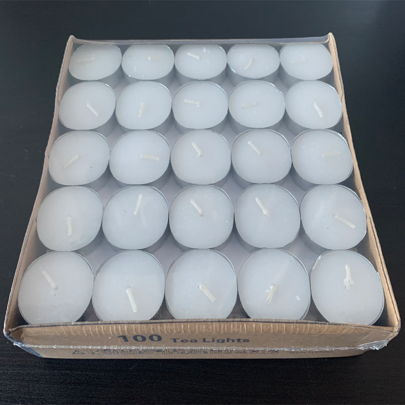 Smokeless 8hours color scented tealight candle for wedding