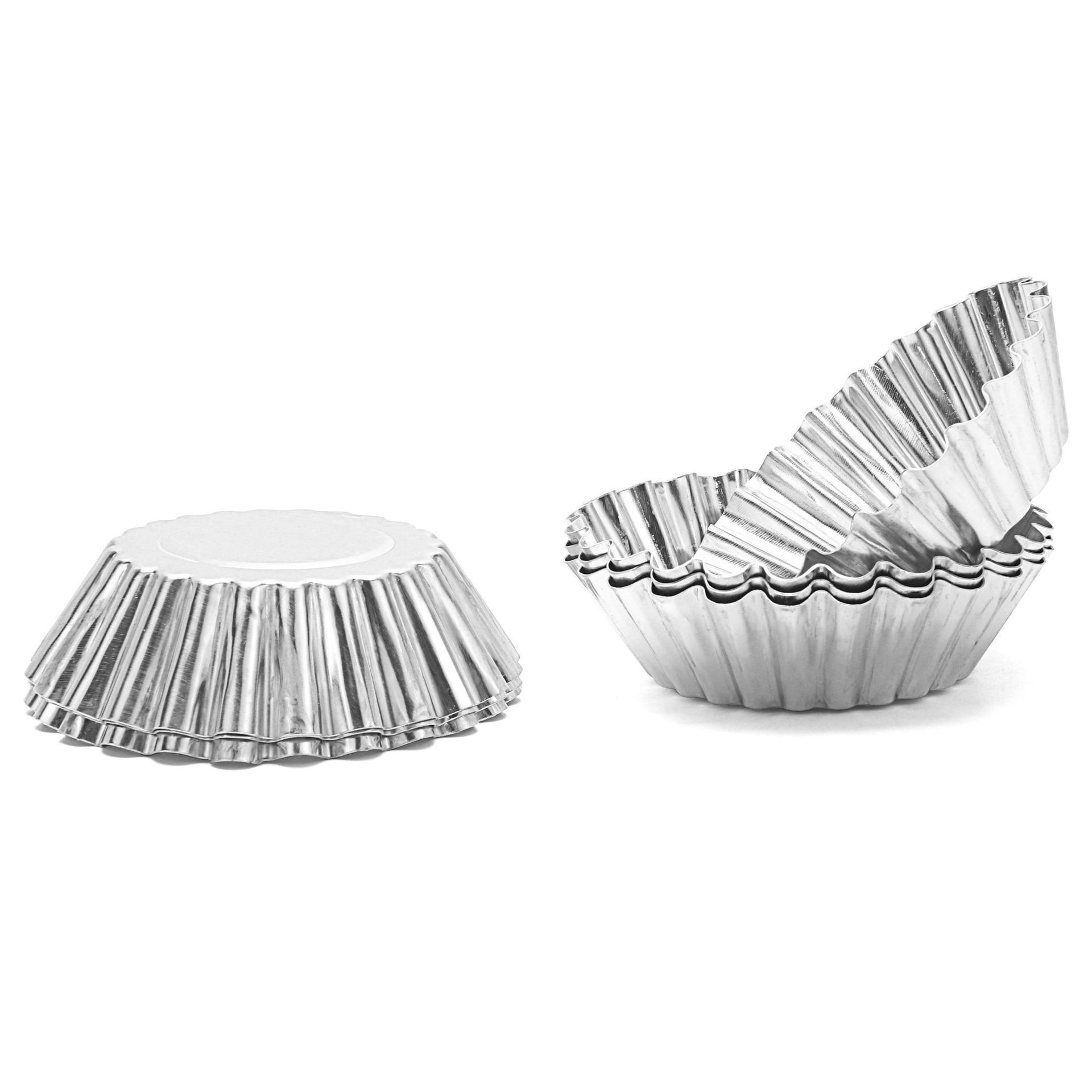 Disposable aluminum foil egg tart holder/chrysanthemum cup tart skin bowl cake biscuit baking mold