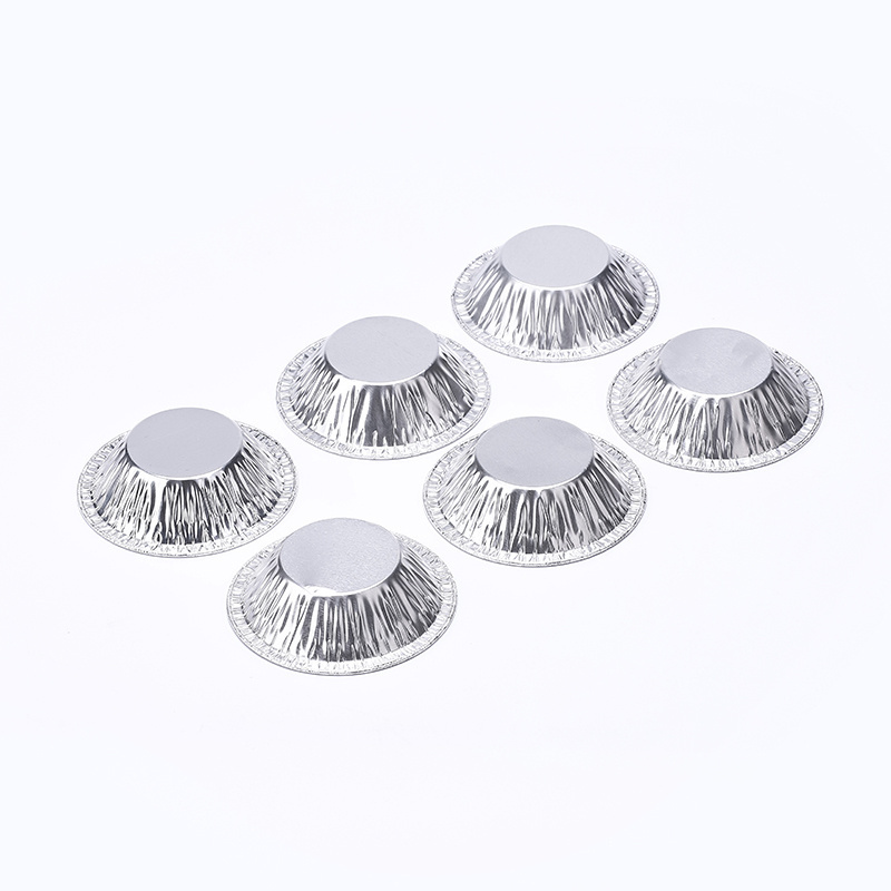 Popular disposable foil baking pie aluminum egg mini egg tart mould alu foil container