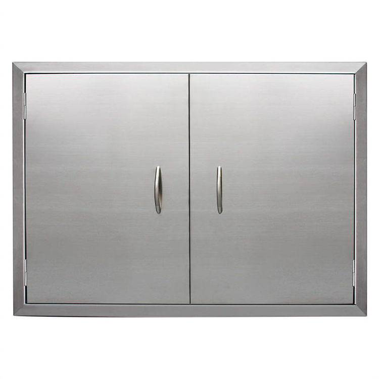 Commercial Kitchen Equipment Bbq Kitchen Cabinet Door Panel Small Set Stainless Steel Outdoor Bbq Door