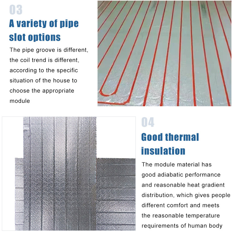 Waterproof Underfloor Water Heating Insulation Xps Foam 6Mm Xps Foam Board 5Mm Polystyrene Foam Board