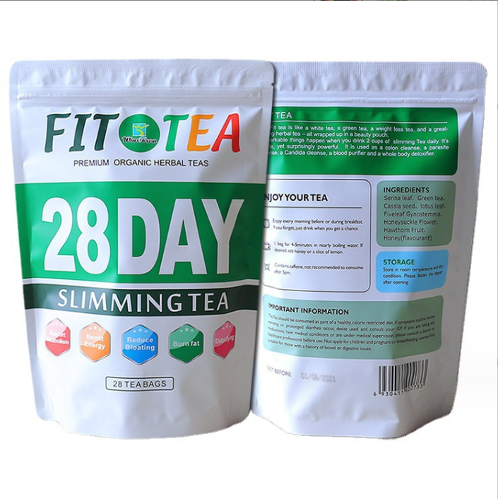 Detox Slim tea bags fat burning 28 days fit tea flat tummy weight loss slimming tea belly fat burn