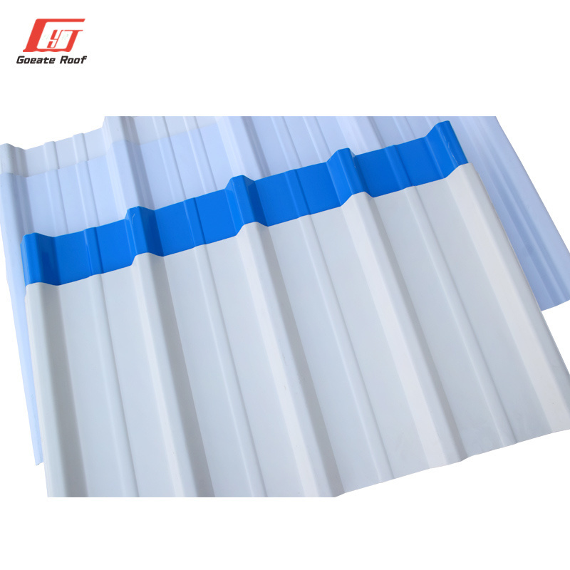 export to nepal bangladesh versatile roofing sheets Lightweight PVC Plastic Roof upvc roof tile