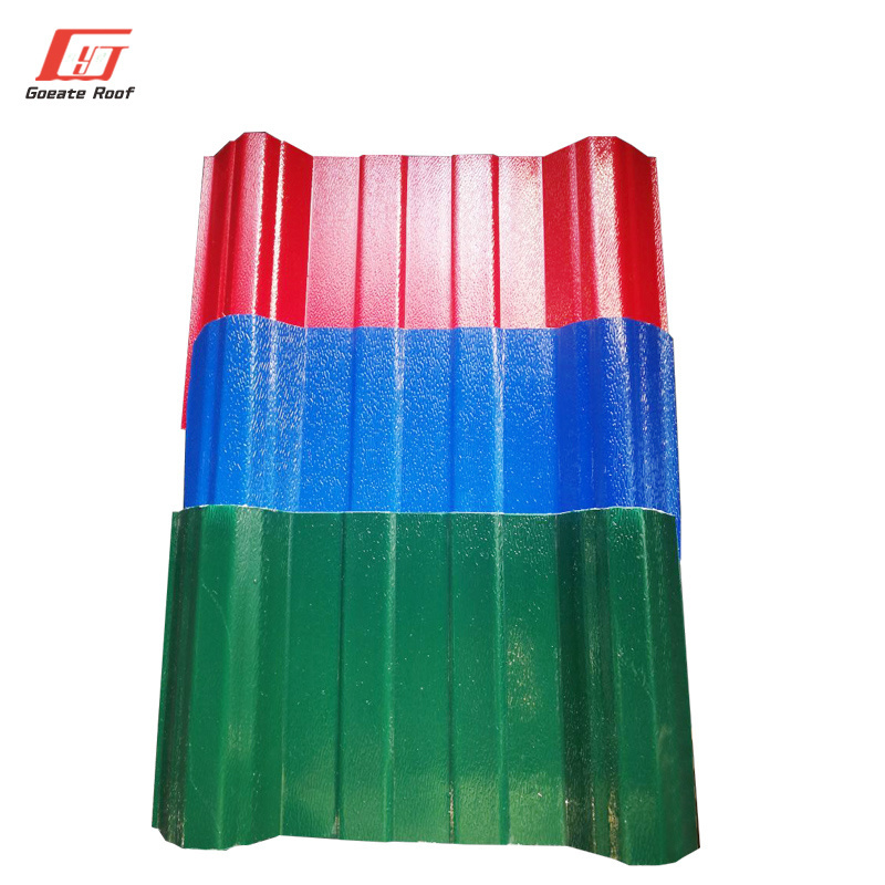 Philippines long span roof price roof tiles corrugated plastic roofing sheet for shed